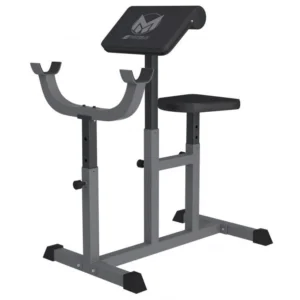 Banco de Musculación con Curl Predicador