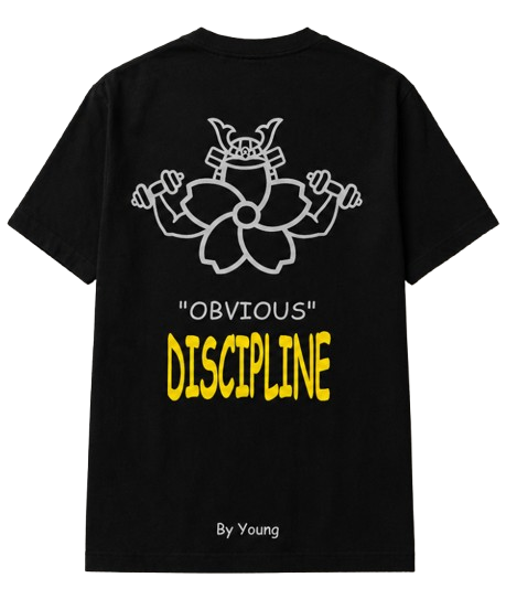 Camiseta "obvious " DISCIPLINE