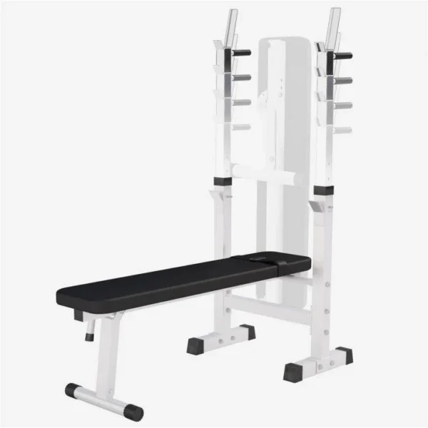 Banco de Musculación con Soporte para Barra Ajustable