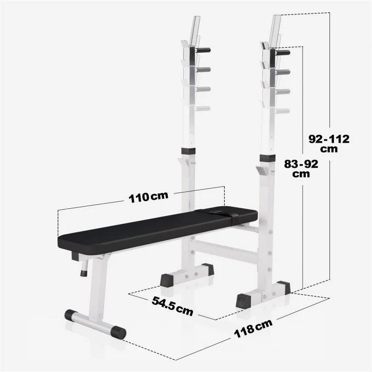Banco de Musculación con Soporte para Barra Ajustable: imagen 5